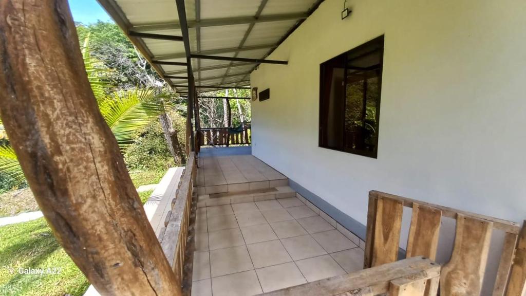 Balkón nebo terasa v ubytování Casa el Colibrí
