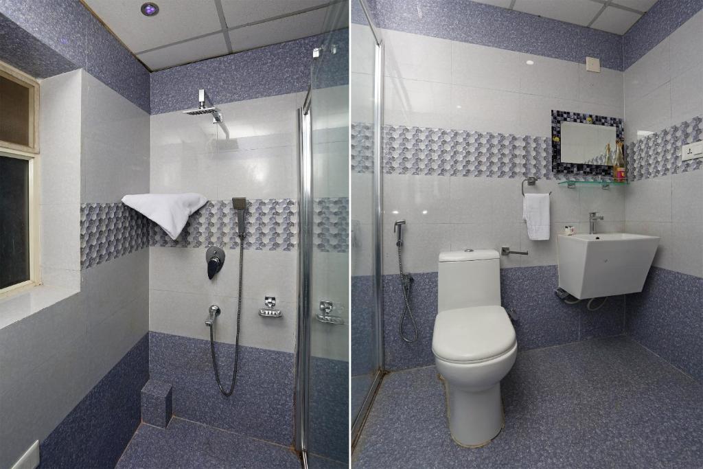 Koupelna v ubytování Hotel O Kalinga Regency