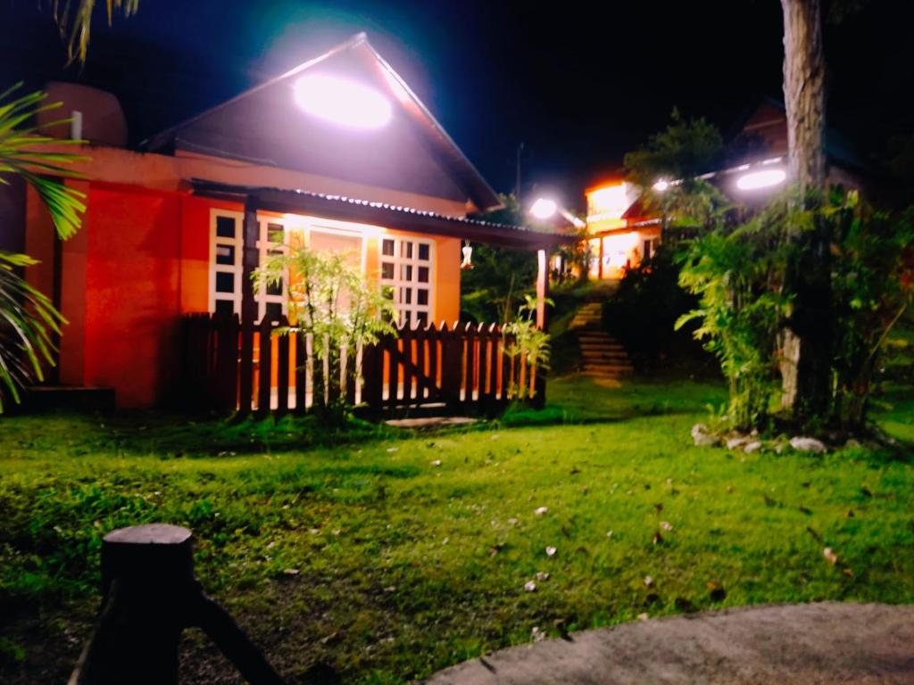 Zahrada ubytování Hotel Mirador Maya Calakmul