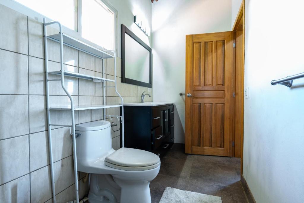 Koupelna v ubytování Casa De Odisea