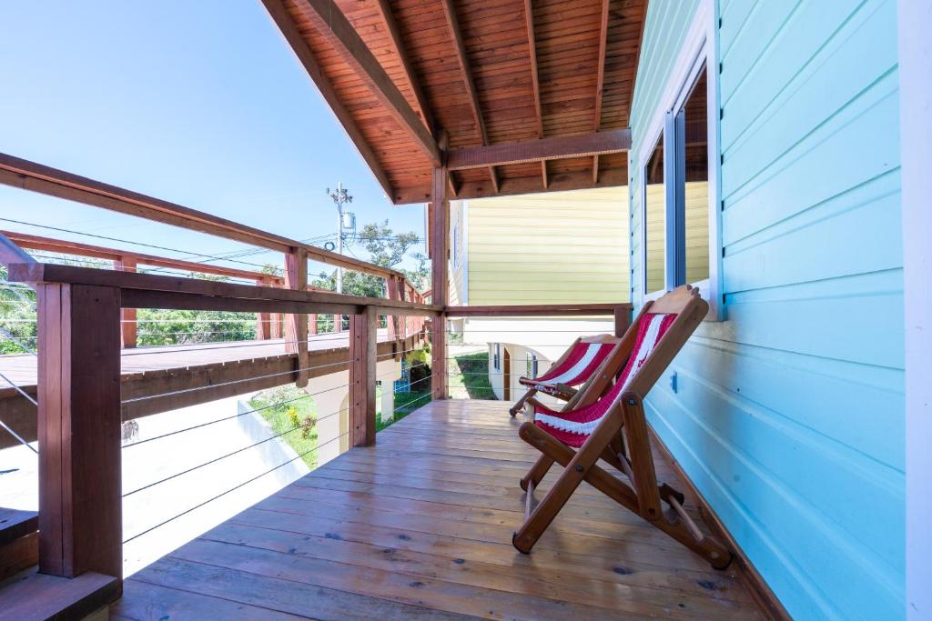 Balkón nebo terasa v ubytování Odyssey Home
