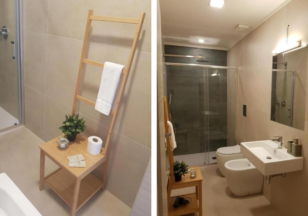 Kúpeľňa v ubytovaní Casa Vacanze Brezza di Gaffe