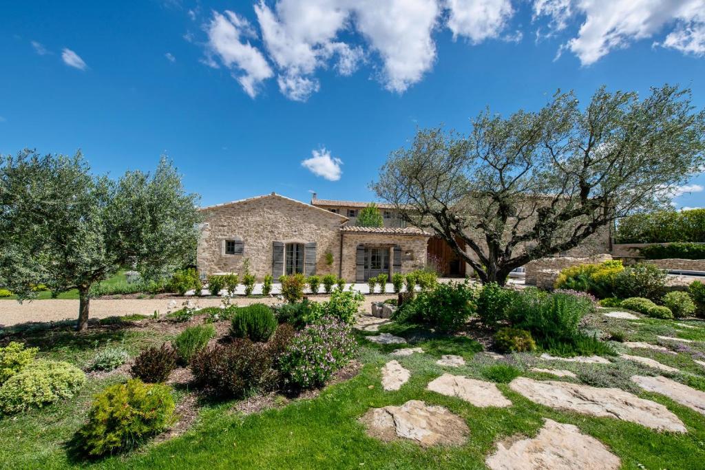 Zahrada ubytování La Bastide