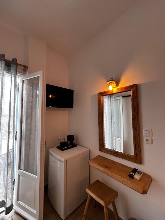 TV a/nebo společenská místnost v ubytování Hotel Livadia