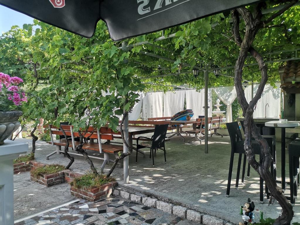 Zahrada ubytování Gordana Apartments