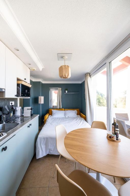 Résidence Château d'Acotz - Appartements avec piscine à 300m des Plages & Océan - Appartement Duplex