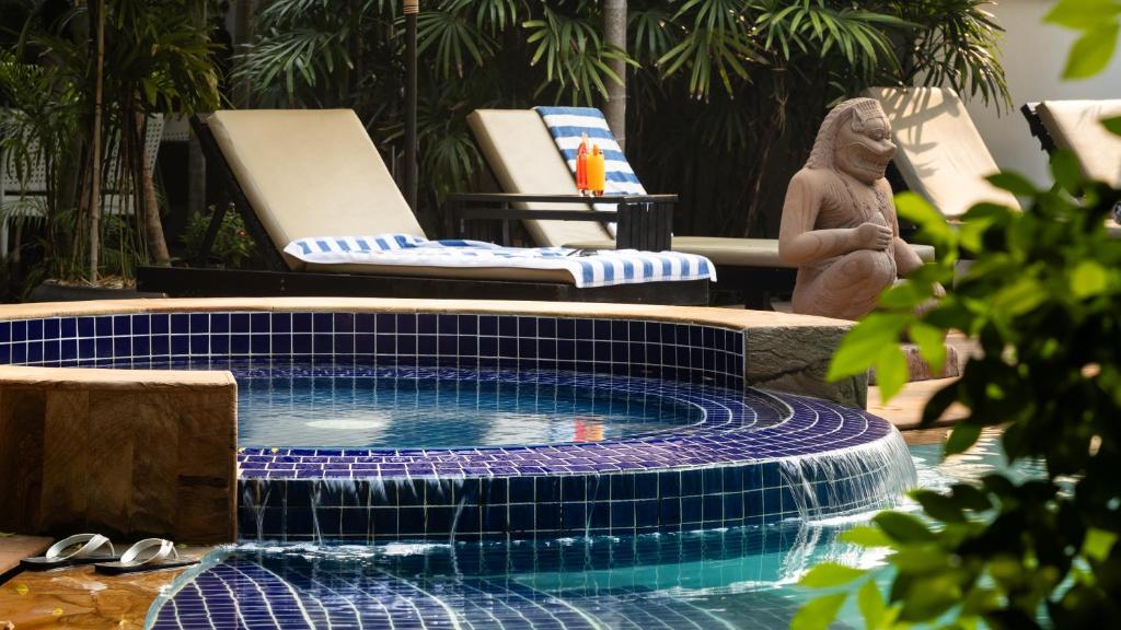 Bazén v ubytování Pavillon Indochine Boutique - Hotel nebo v jeho okolí