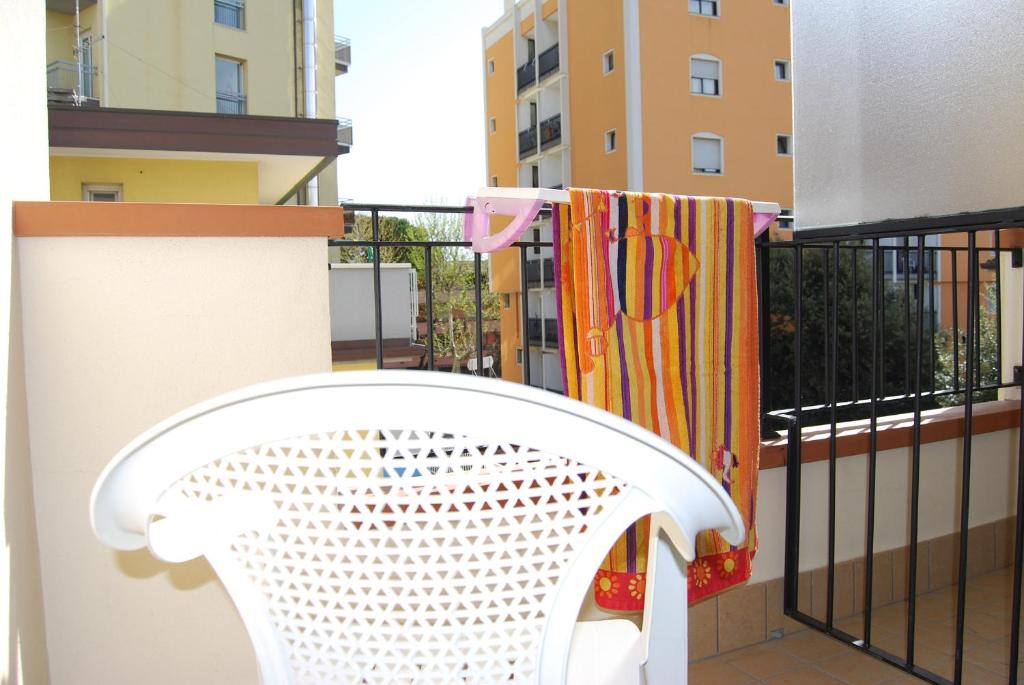 Balkón nebo terasa v ubytování Hotel Milena