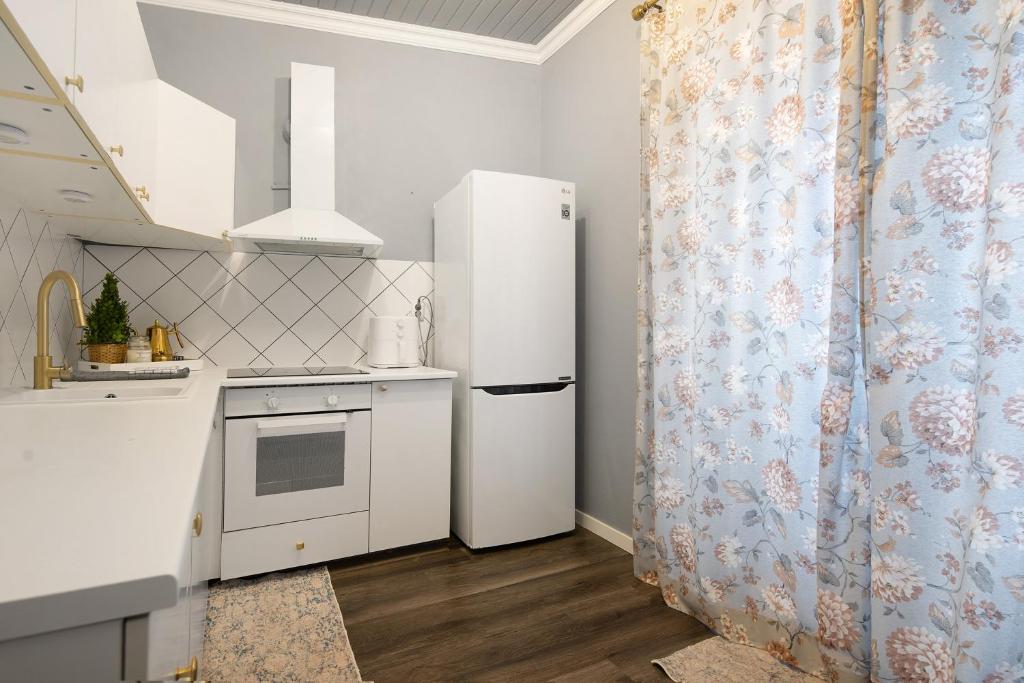 Kuchyň nebo kuchyňský kout v ubytování Pico Boutique House