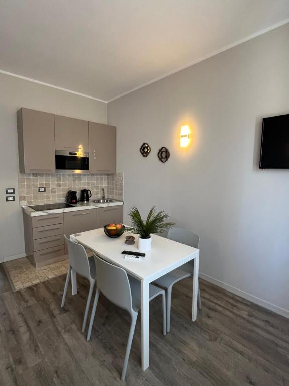 Kuchyň nebo kuchyňský kout v ubytování Garda Flow Holiday Home