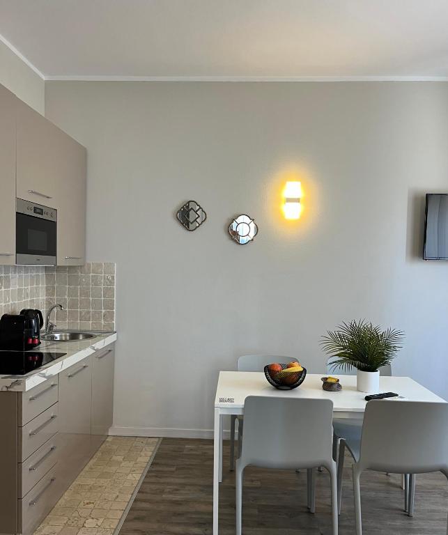 Kuchyň nebo kuchyňský kout v ubytování Garda Flow Holiday Home