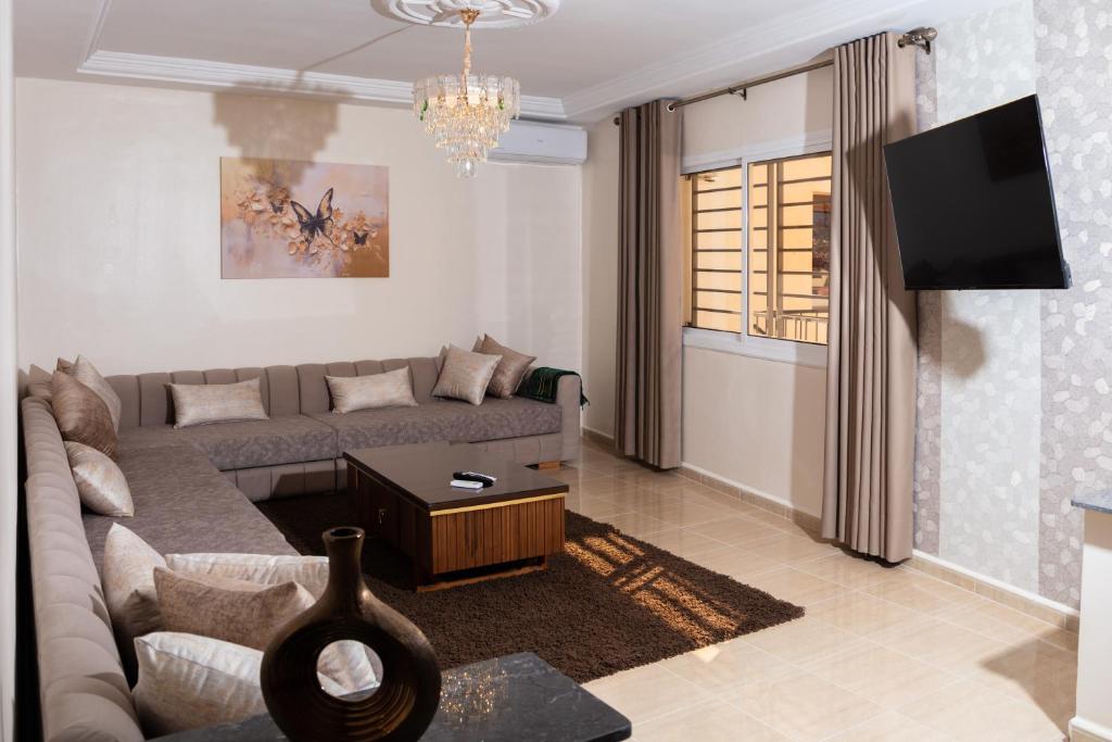 Posezení v ubytování Residence Issrae 1