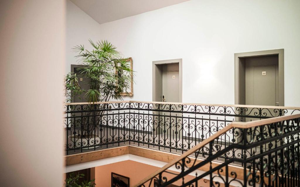 Balkón nebo terasa v ubytování Boutique & Gourmet Hotel Orso Grigio
