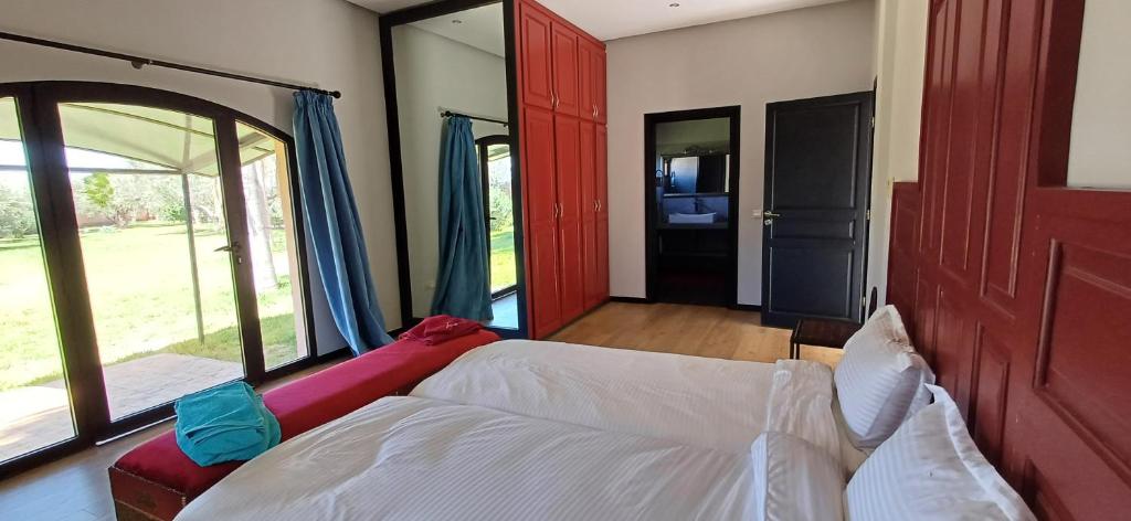 Postel nebo postele na pokoji v ubytování Villa Lucas Rooms
