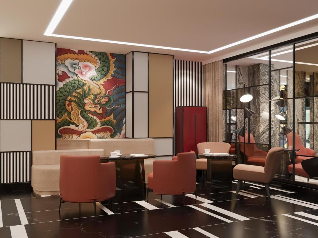 Posezení v ubytování Solaria Tesori Hotel