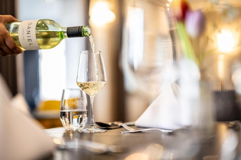 Nápoje v ubytování Hotel Lahnschleife