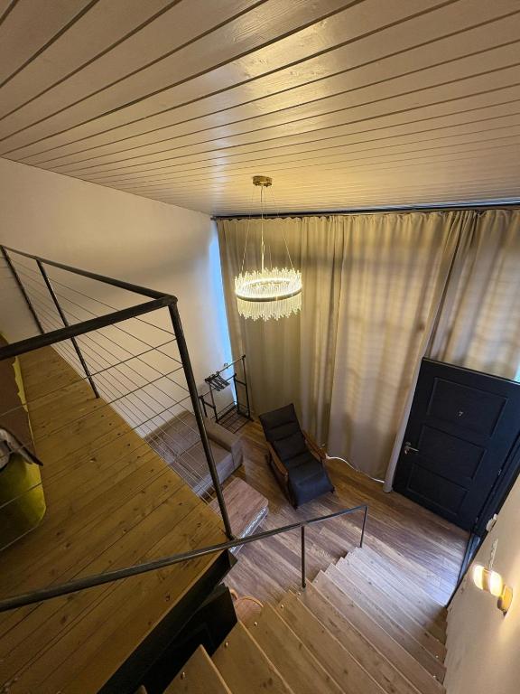 TV a/nebo společenská místnost v ubytování Local Hotel