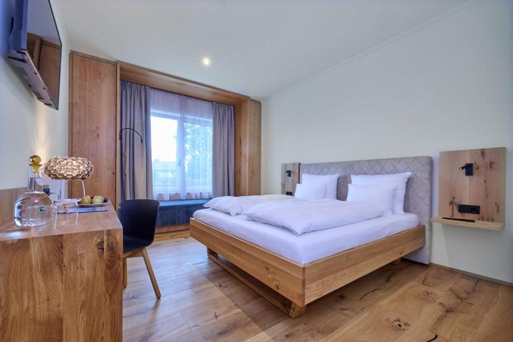 Postel nebo postele na pokoji v ubytování Hotel Der Einrichter