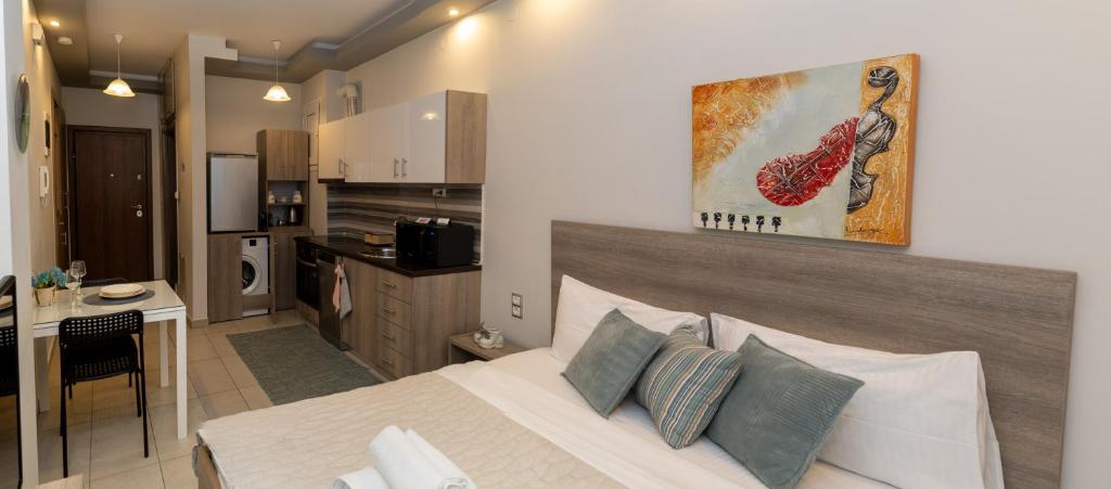 Kuchyňa alebo kuchynka v ubytovaní Xenia_Apartments A2