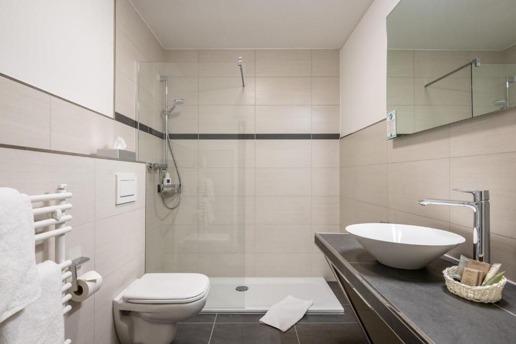 Koupelna v ubytování Schlosshotel Weilburg