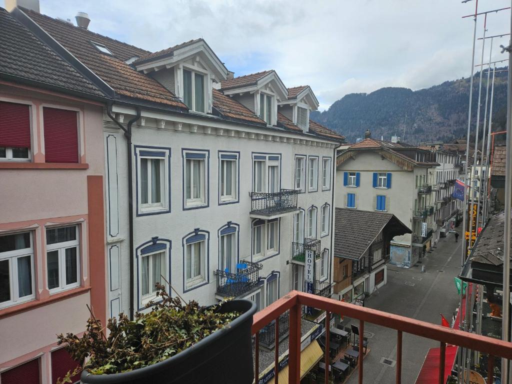 Nespecifikovaný výhled na hory nebo výhled na hory při pohledu z apartmánu
