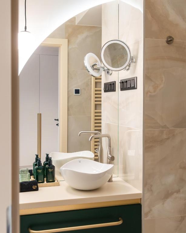 Koupelna v ubytování Le Primore Hotel & Spa