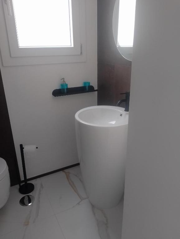 Koupelna v ubytování renge