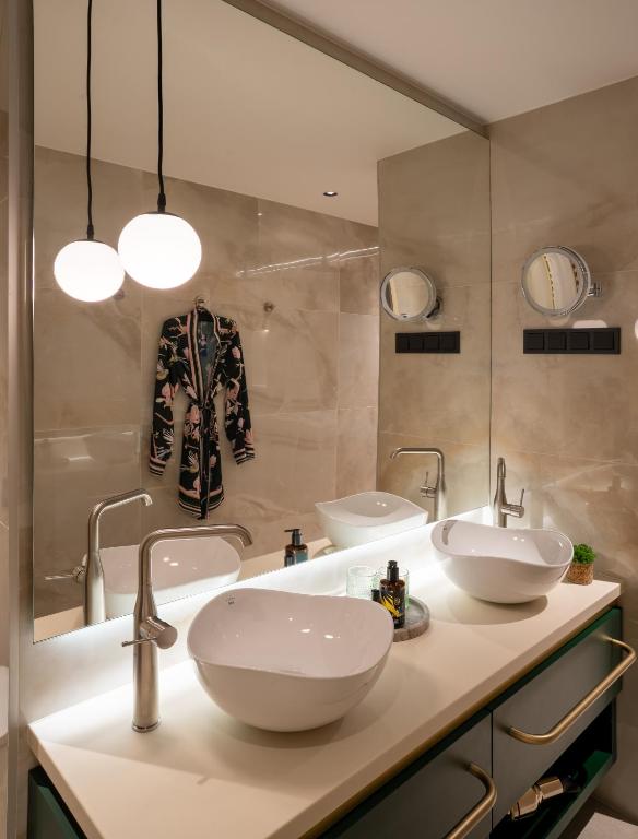 Koupelna v ubytování Le Primore Hotel & Spa