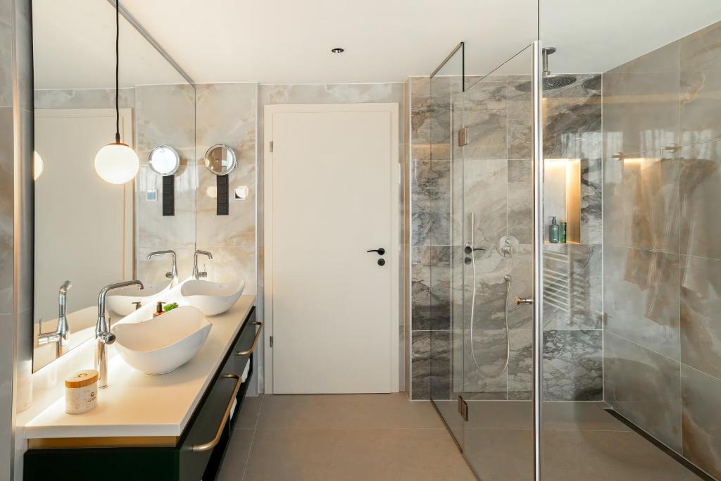 Koupelna v ubytování Le Primore Hotel & Spa