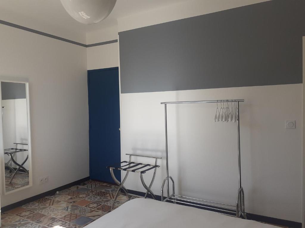 Postel nebo postele na pokoji v ubytování Chez Montiz