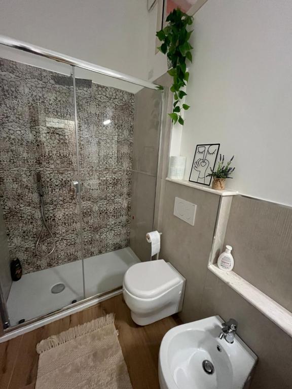 Koupelna v ubytování B&b Niu Susu