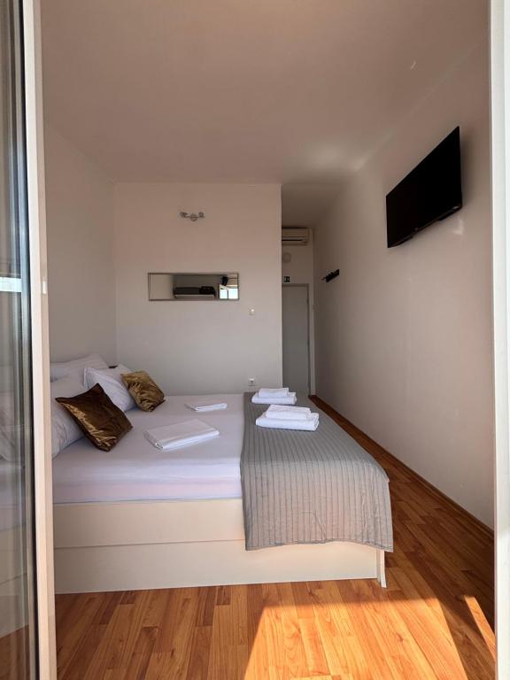 Cama o camas de una habitación en Plava Laguna