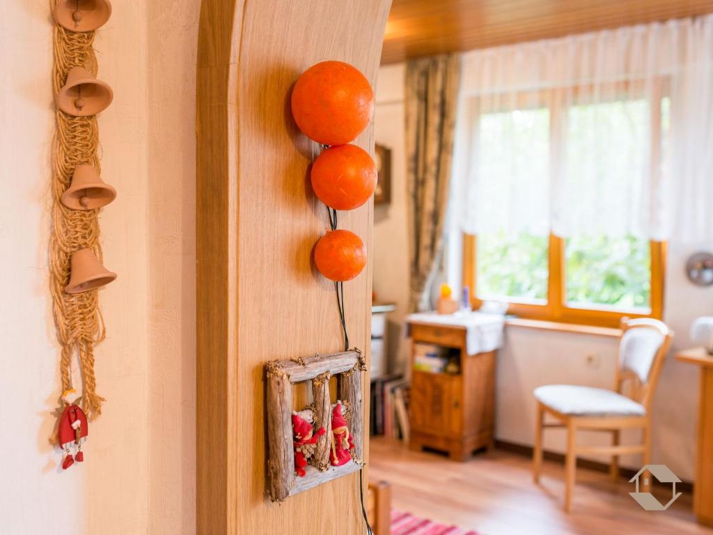 Posezení v ubytování Ferienwohnung Wollmeister