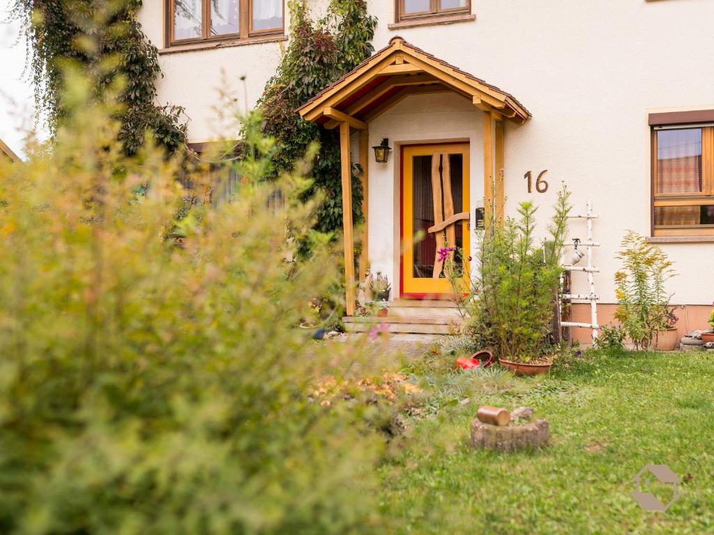 Zahrada ubytování Ferienwohnung Wollmeister