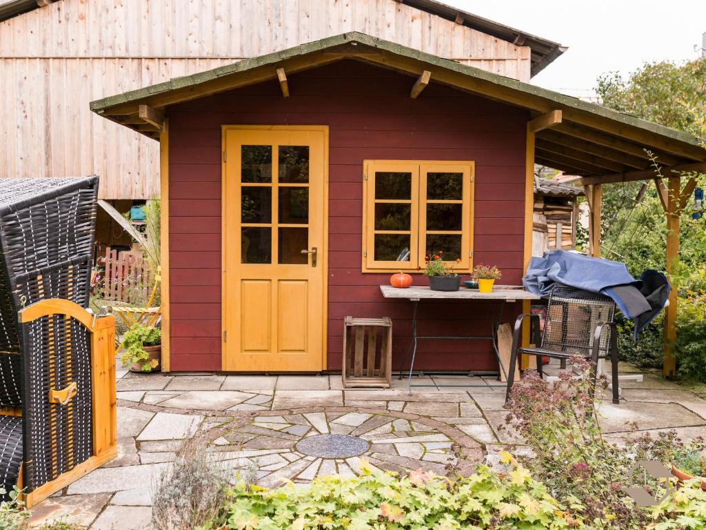 Zahrada ubytování Ferienwohnung Wollmeister