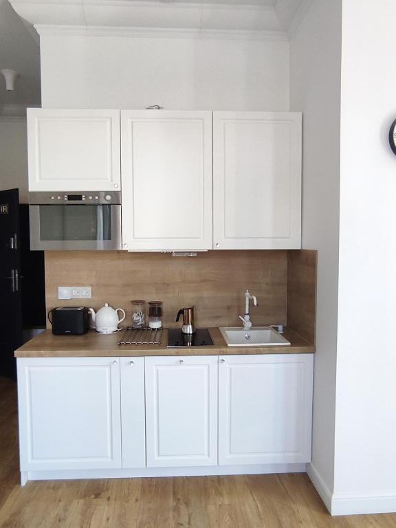 Kuchyňa alebo kuchynka v ubytovaní Boho Apartments