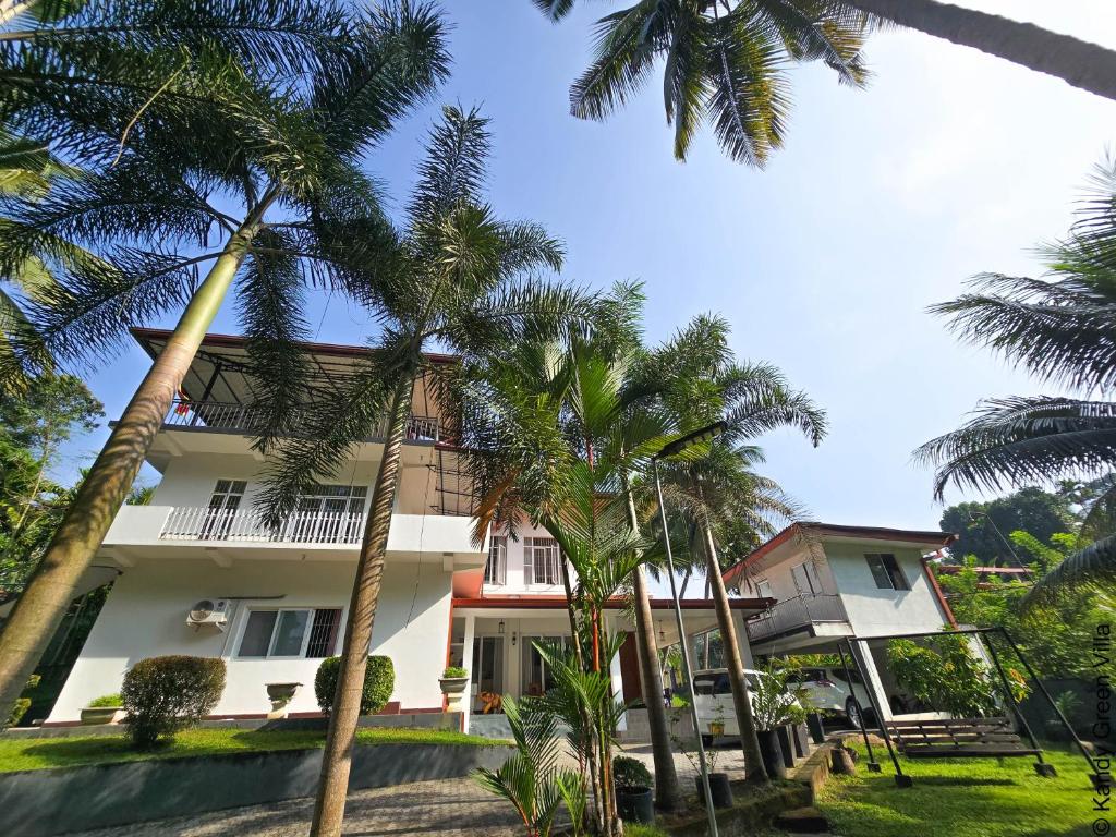 Zahrada ubytování Kandy Green Villa