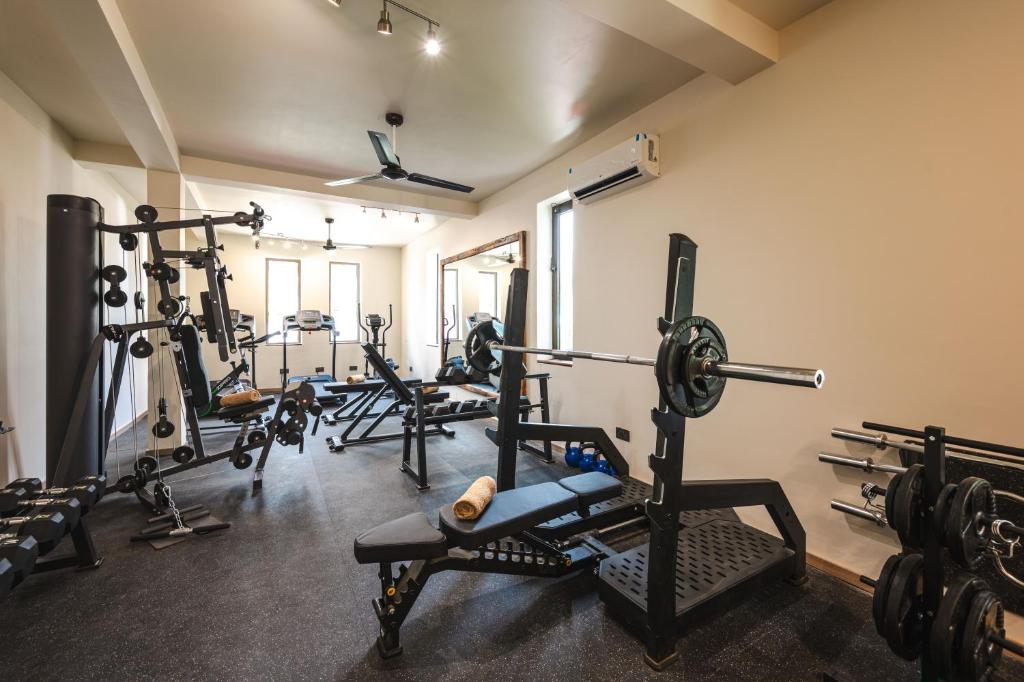 Fitness centrum a/nebo fitness zařízení v ubytování Clove Island Essence & Spa