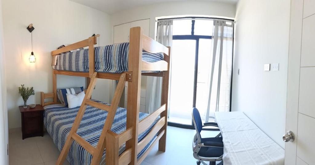 Apartamento de playa y piscina, Mejia