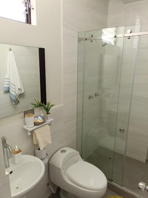 Apartamento de playa y piscina, Mejia