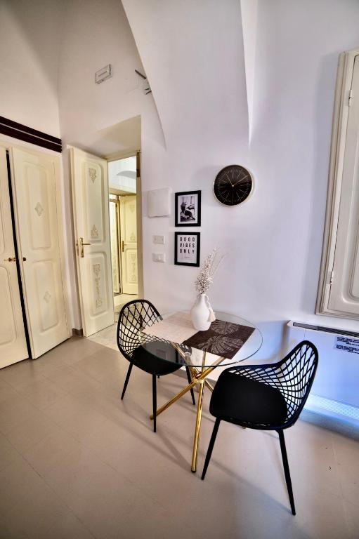 Posezení v ubytování La Corte rooms