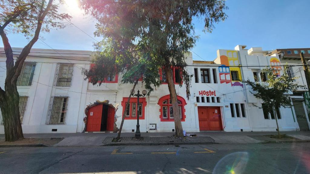 Clădirea în care este situat/ăhostelul