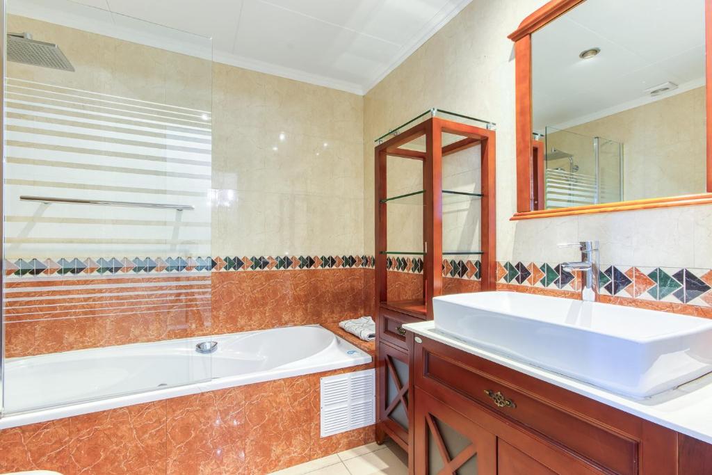 Kúpeľňa v ubytovaní Casa Praga