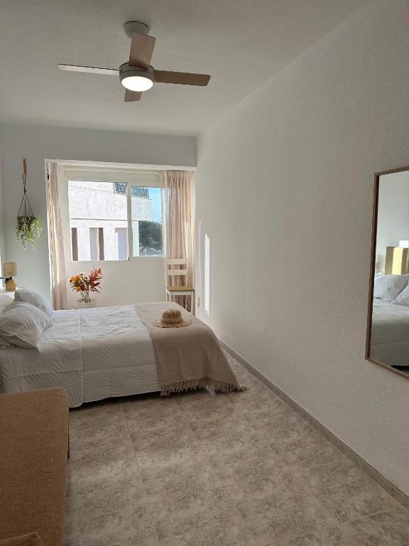 Postel nebo postele na pokoji v ubytování Meleta Apartments