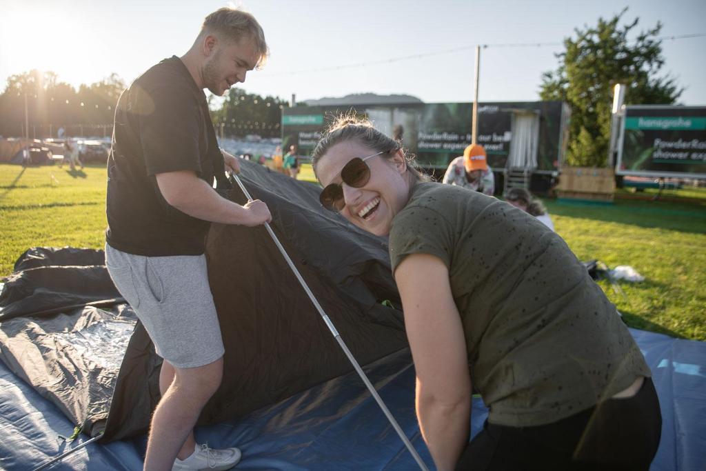 Majutusasutuse Easy Camping külastajad