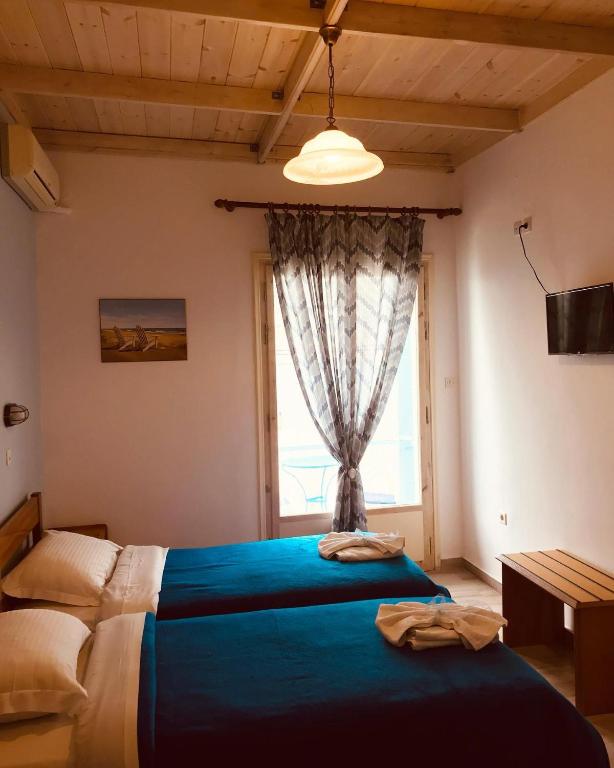 Postel nebo postele na pokoji v ubytování Barbaressa