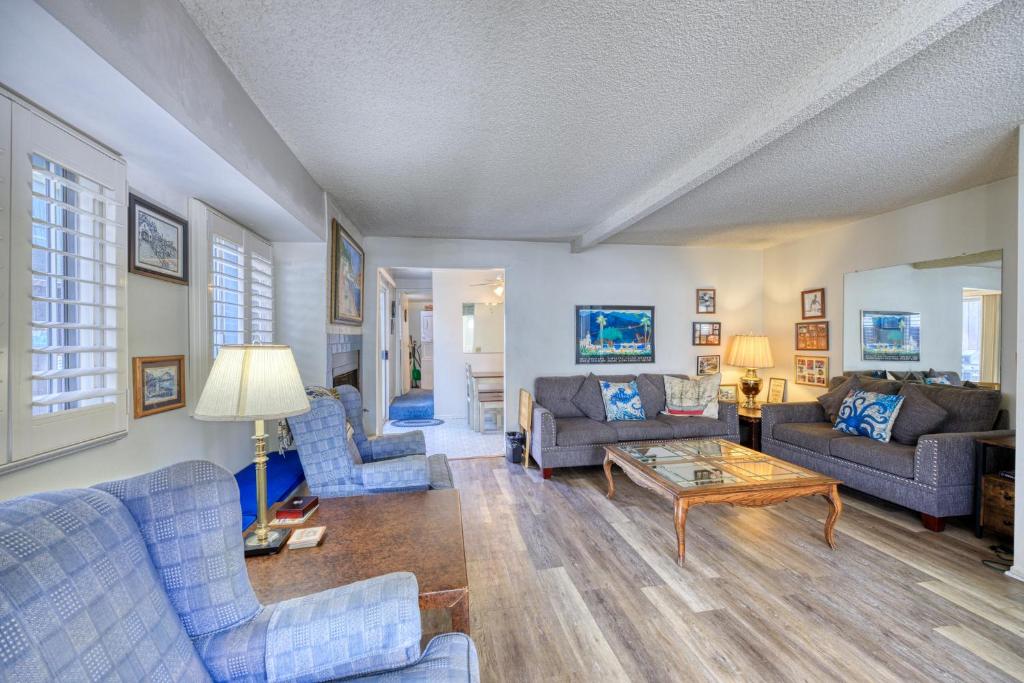 Posezení v ubytování 347CA 347 Catalina