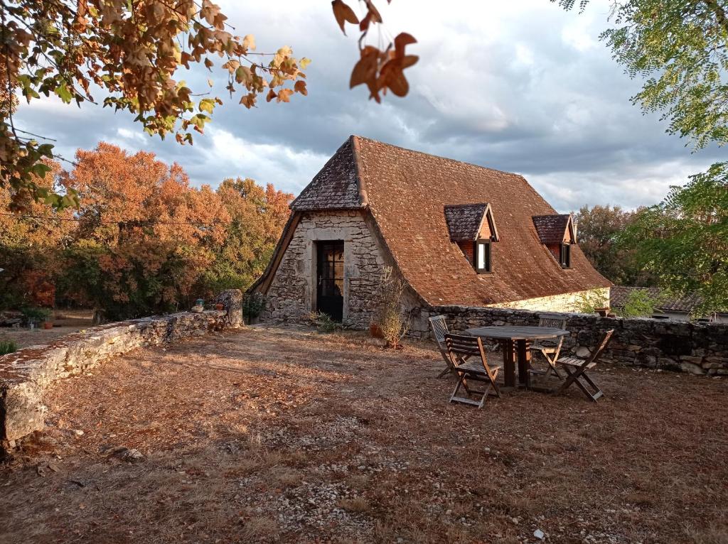 Zahrada ubytování Gîte d'Espinières