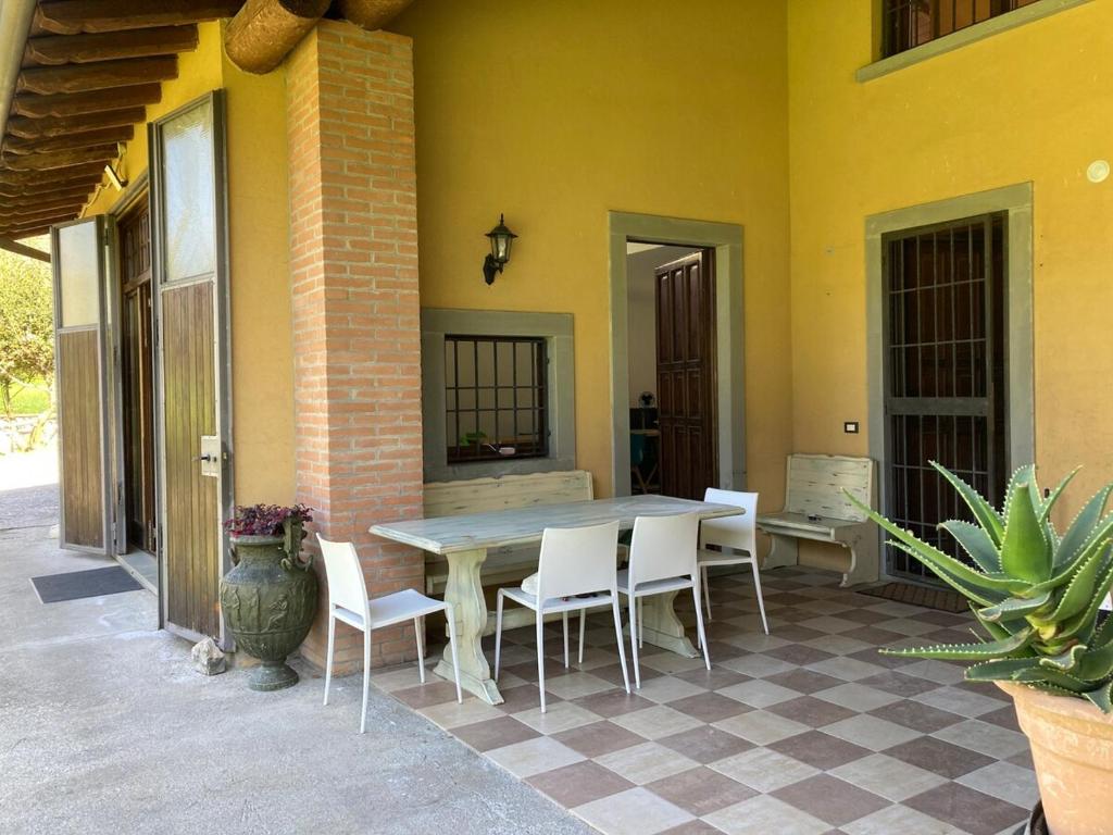 Balkón nebo terasa v ubytování Villa Vinea Prisca B&B