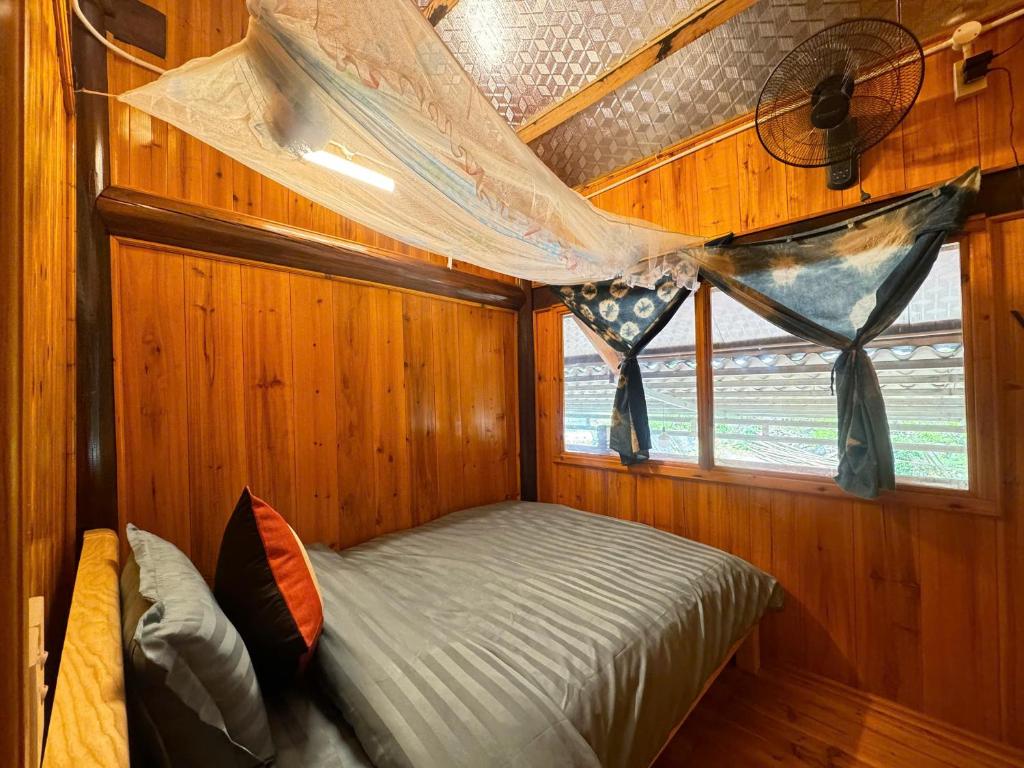 Postel nebo postele na pokoji v ubytování Cloud Mountain Home SaPa